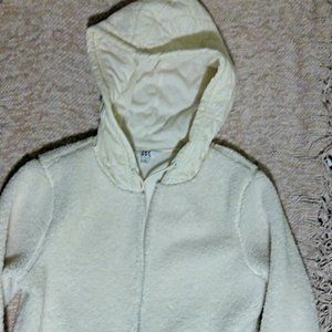 Cream colored Sherpa Jacket